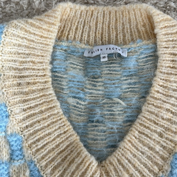 NWOT English Factory sweater vest - Picture 2 of 3